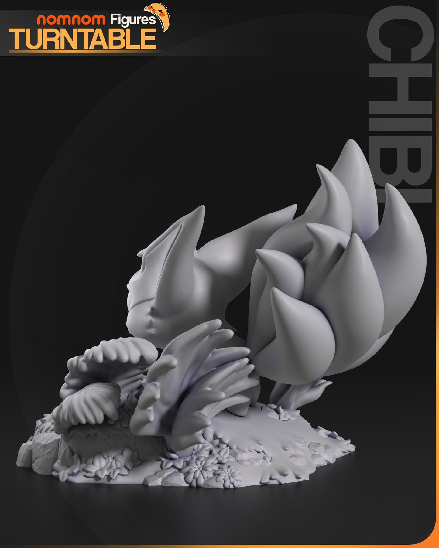 Chibi - Kurama - Naruto de chez NomNom Figurines