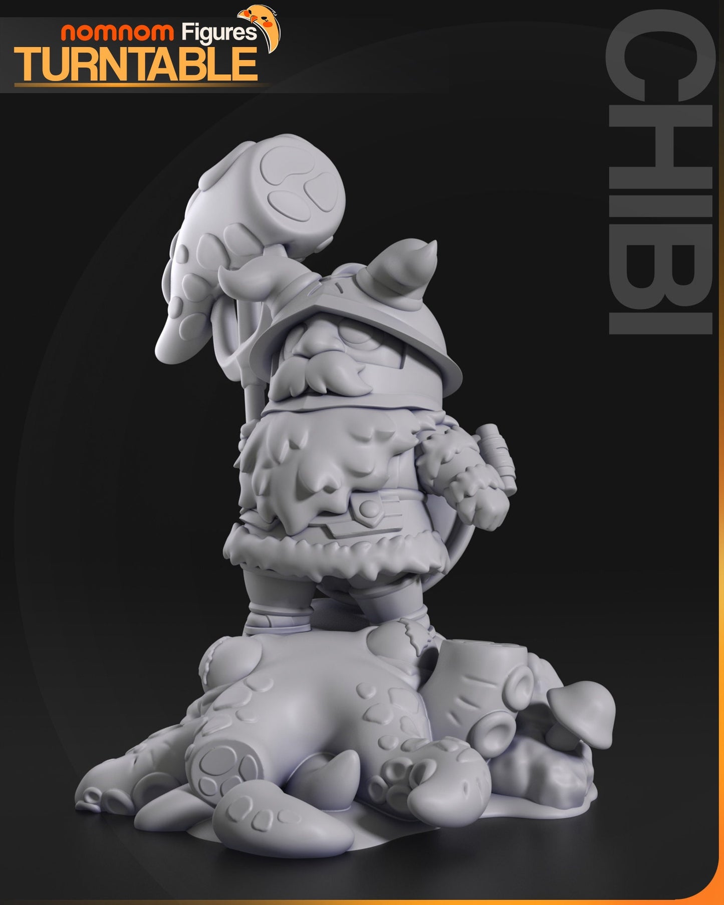 Chibi - Senshi - Dungeon Meshi de chez NomNom Figurines