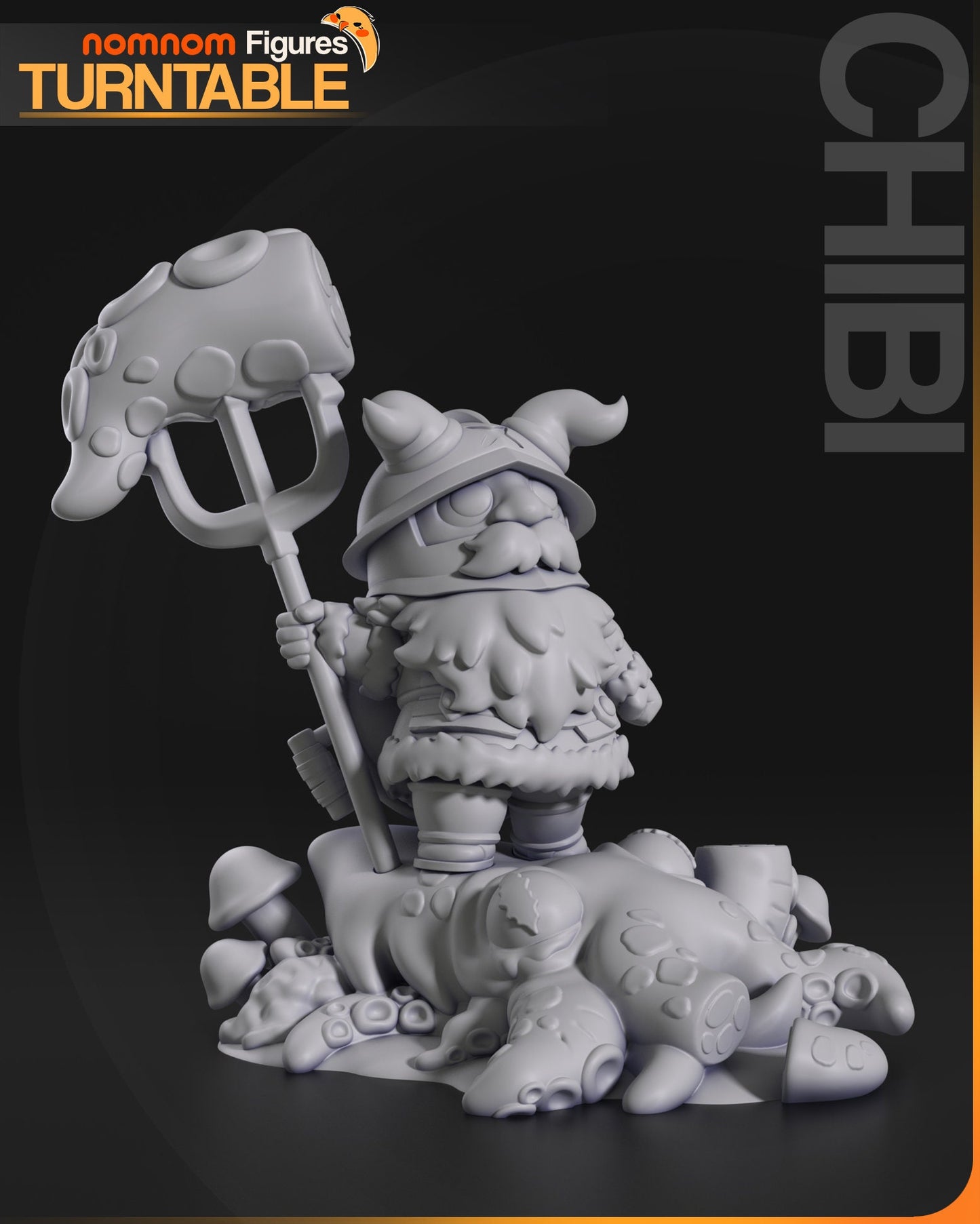 Chibi - Senshi - Dungeon Meshi de chez NomNom Figurines