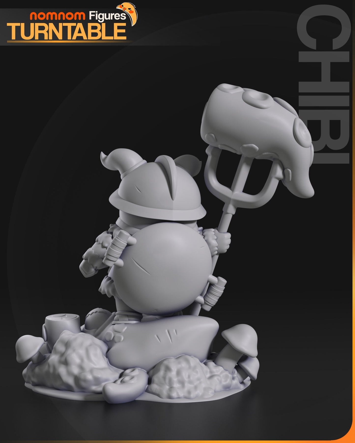 Chibi - Senshi - Dungeon Meshi de chez NomNom Figurines