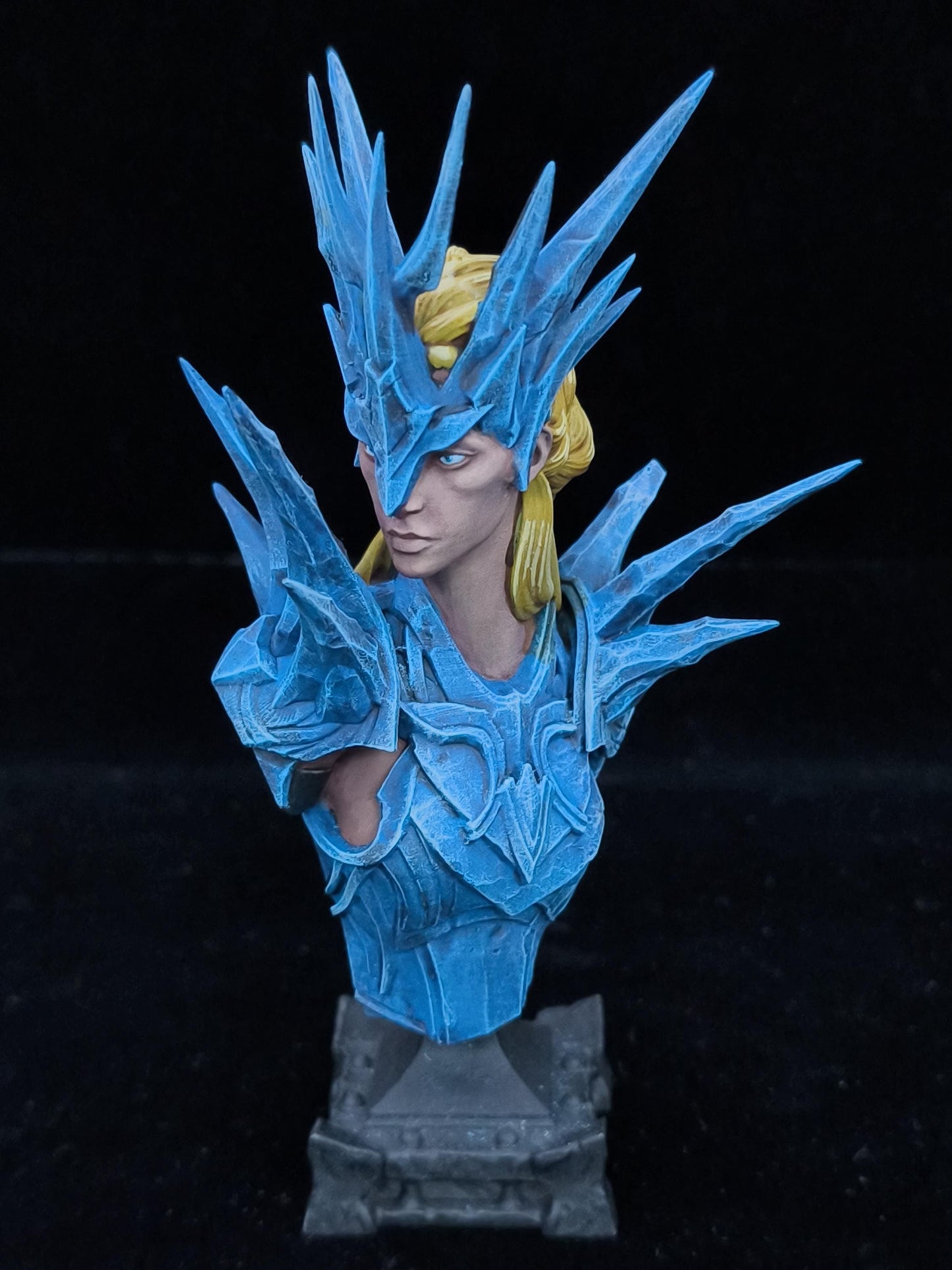 Box de janvier 2025 - Buste de Frost Queen (env. 10cm) de chez Witchsong Miniatures + Tutoriel YouTube