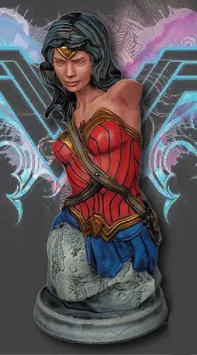 Box test 2024 - Buste de Wonder Woman (env. 10cm) de chez Sanix + Tutoriel YouTube