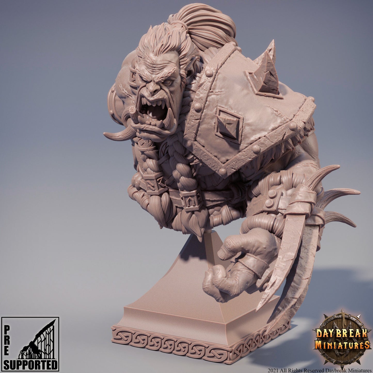 Buste Zweitung Blutnagel de chez Daybreak Miniatures dans l’univers The Dark Deep & busts