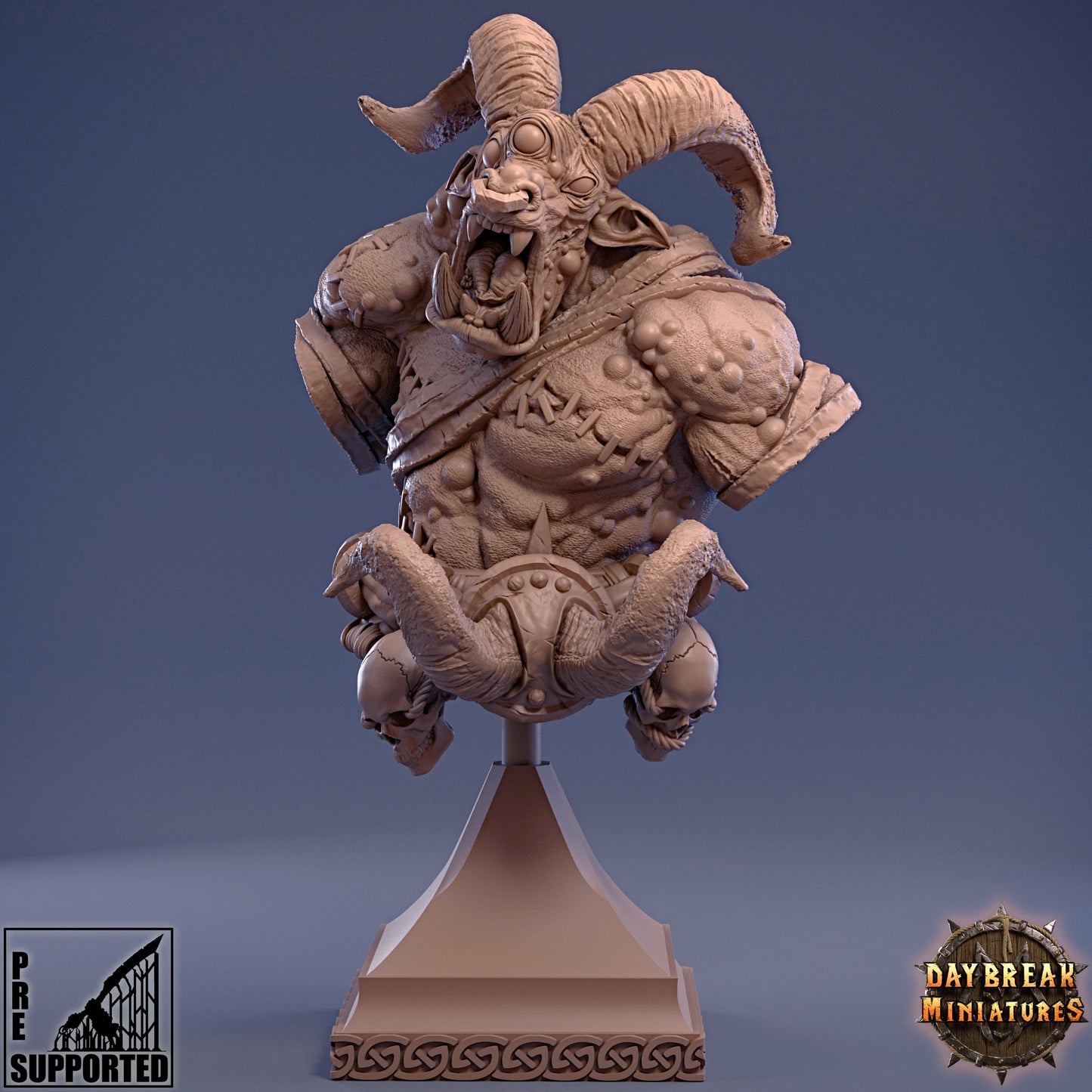Buste de Spetzaar de chez Daybreak Miniatures