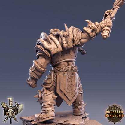 Figurine Damma Blacker du Monde des ORCS de chez Daybreak dans l'univers The Powerbrokers of the Void [50mm]