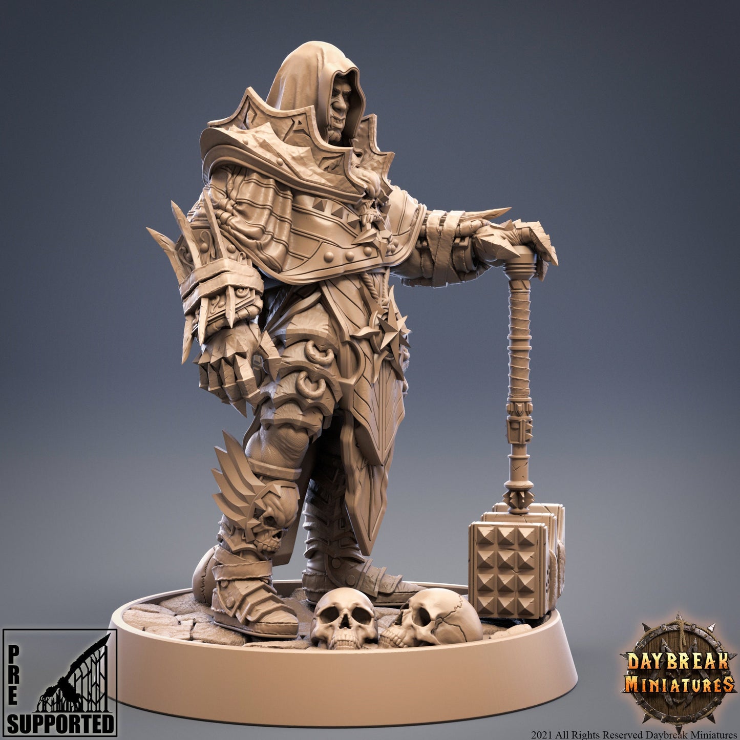 Figurine Christian Prinski de chez Daybreak Miniatures dans l’univers Unliving Hammer of the East [50mm]