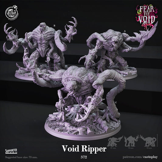 Figurine Void Ripper de chez Cast'n Play dans l'univers Fear the Void [75mm]