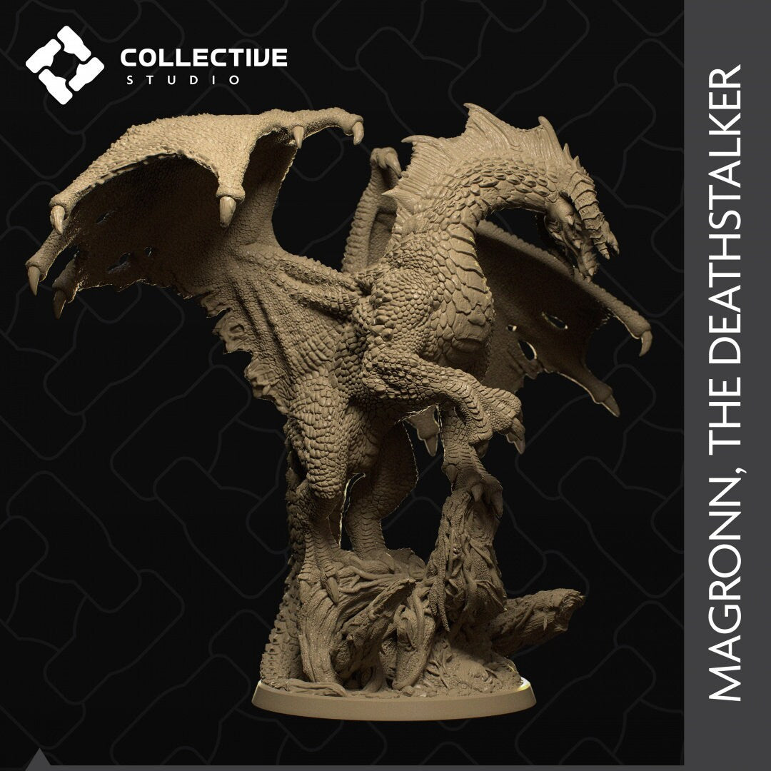 Figurine Magronn The DeathStalker de chez Collective Studio [32mm//75mm]