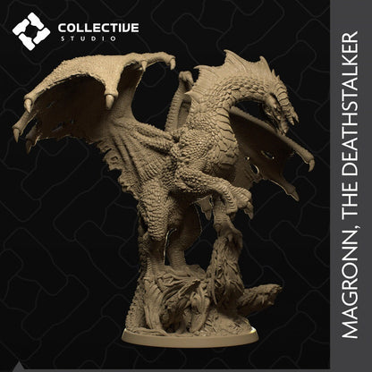 Figurine Magronn The DeathStalker de chez Collective Studio [32mm//75mm]