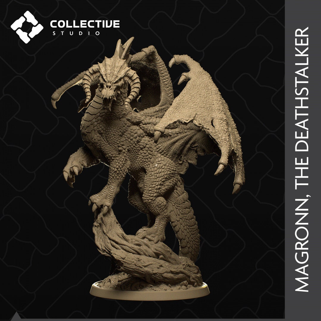 Figurine Magronn The DeathStalker de chez Collective Studio [32mm//75mm]