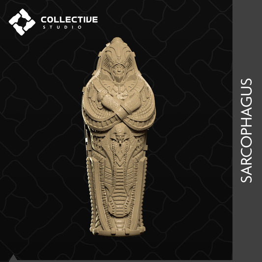 Décors Sarcophagus de chez Collective Studio dans l'univers Sands Of Ages Past - Scenery [32mm]