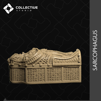 Décors Sarcophagus de chez Collective Studio dans l'univers Sands Of Ages Past - Scenery [32mm]