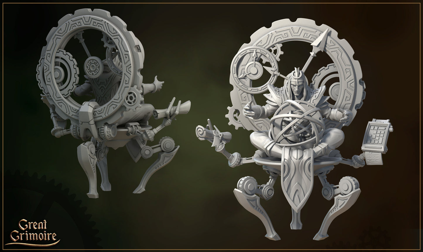 Figurine Chronographer of Infinity de chez Great Grimoire [32mm]