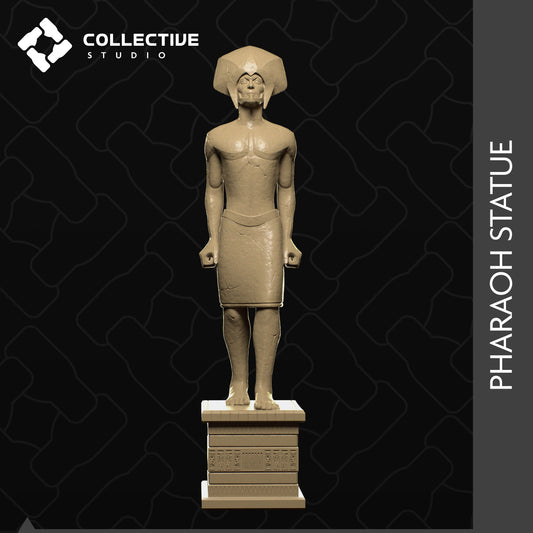 Décors Pharaoh Statue de chez Collective Studio dans l'univers Sands Of Ages Past - Scenery [32mm]
