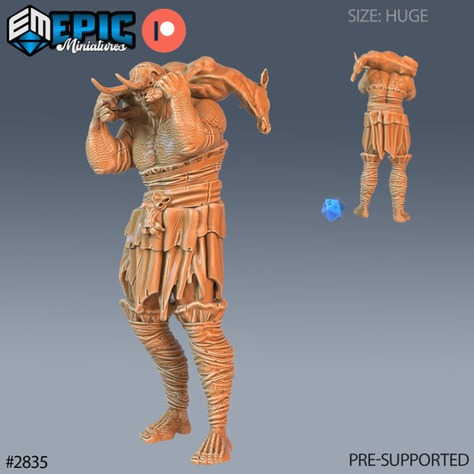 Figurine Jötunn Giant Tribe Worker de chez Epic Miniatures dans l’univers Viking Age [75mm]