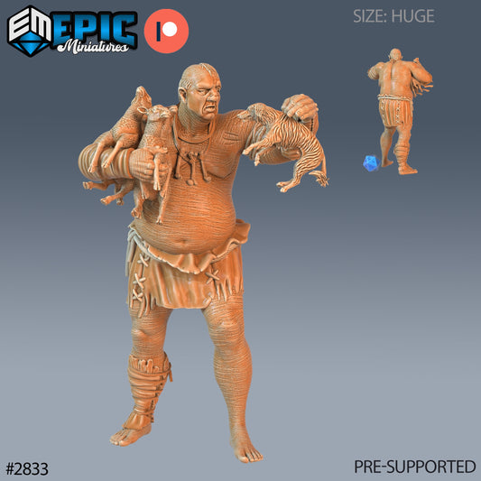 Figurine Jötunn Giant Tribe Beggar de chez Epic Miniatures dans l’univers Viking Age [75mm]