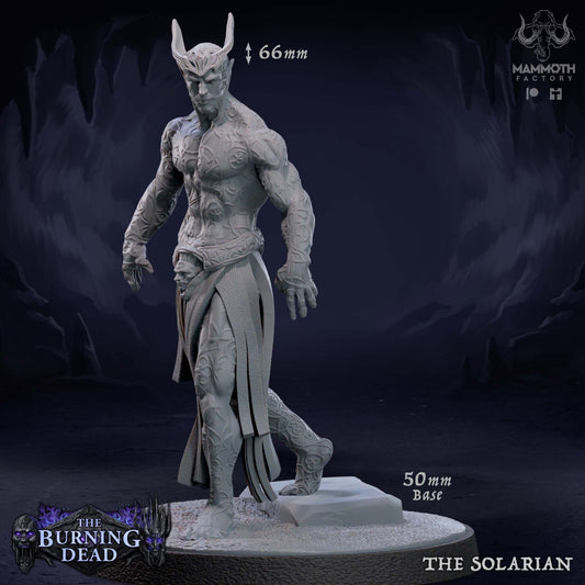 Figurine The Solarian de chez Mammoth Factory dans l'univers The Burning Dead [50mm]