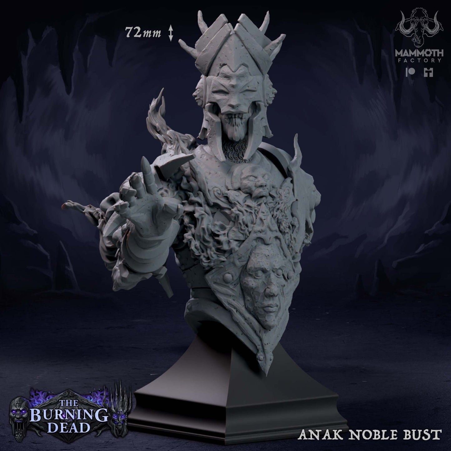 Buste d'Anak Noble de chez Mammoth Factory dans l'univers The Burning Dead