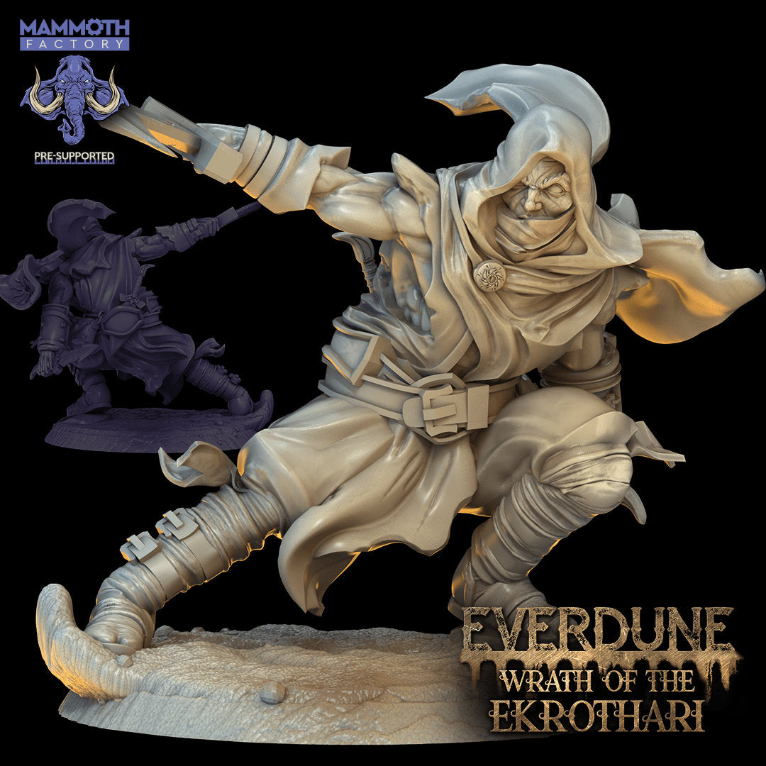 Figurine Ekrothari Warrior 2 de chez Mammoth Factory dans l'Univers The Adventure Box [25mm]