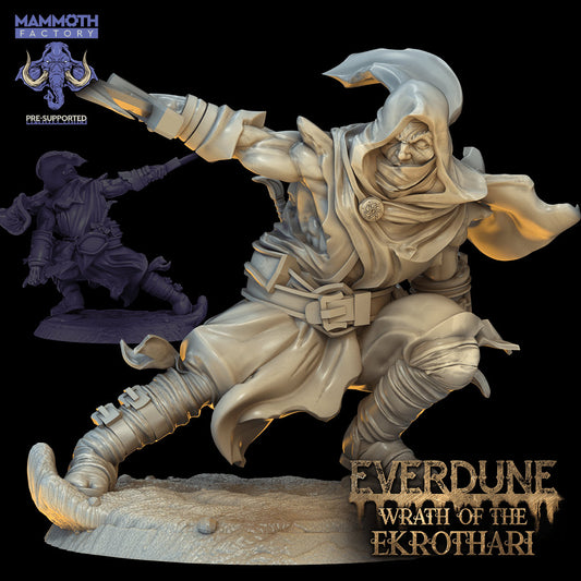 Figurine Ekrothari Warrior 2 de chez Mammoth Factory dans l'Univers The Adventure Box [25mm]
