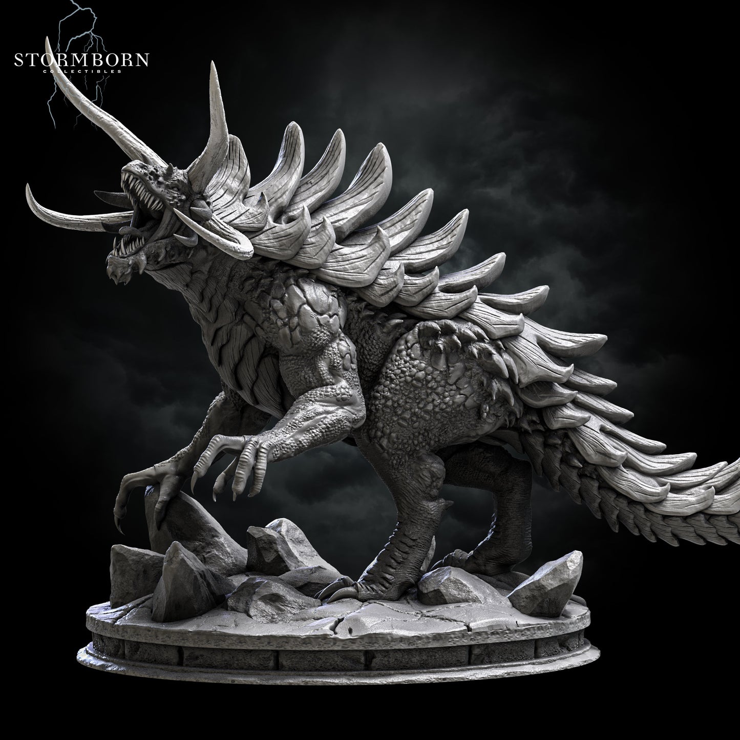 Figurine Tarrasque de chez Stormborn [100mm]
