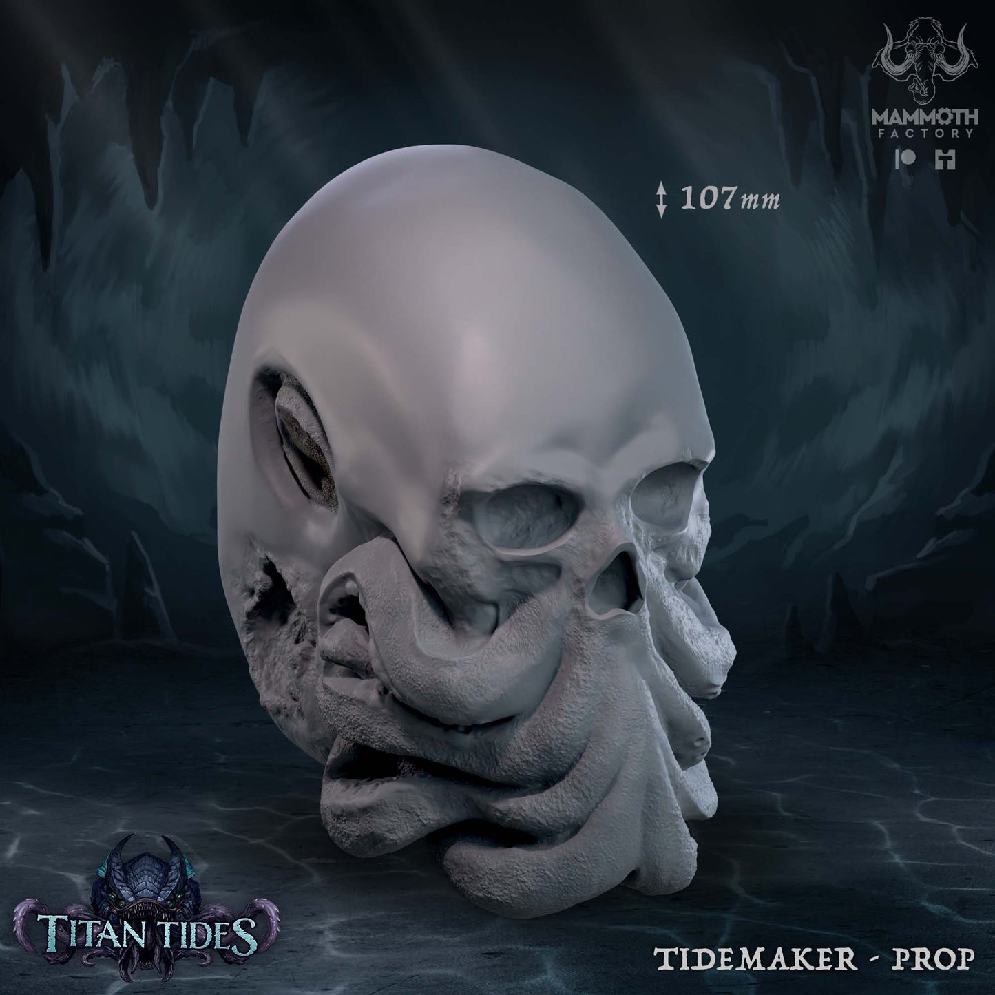 Décors Terrain-Props de chez Mammoth Factory dans l'univers Titan Tides [50mm]