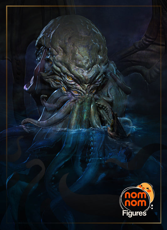 Figurine Cthulhu - Mythos de chez NomNom Figurines [1/10ème]