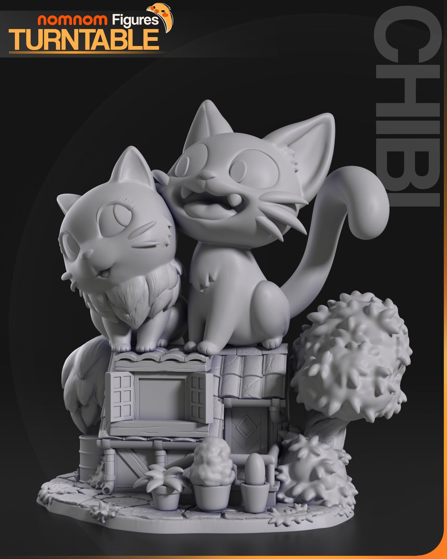 Chibi - Jiji - Kiki_s Delivery Service de chez NomNom Figurines