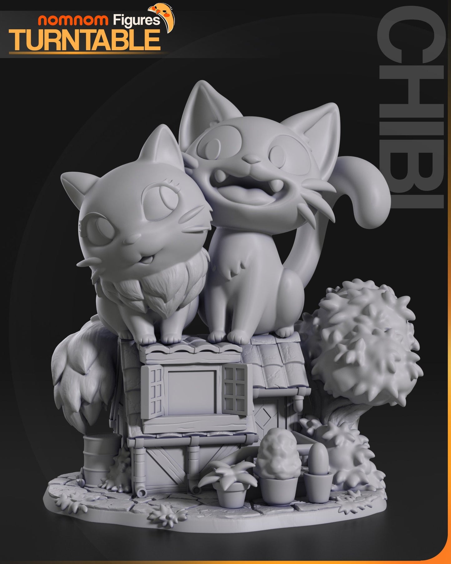 Chibi - Jiji - Kiki_s Delivery Service de chez NomNom Figurines