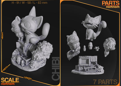 Chibi - Jiji - Kiki_s Delivery Service de chez NomNom Figurines