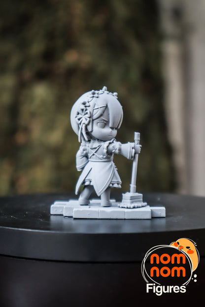Chibi - Rem & Ram - Re_Zero de chez NomNom Figurines