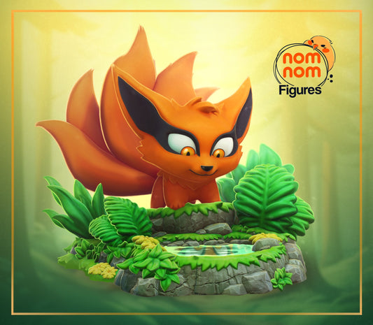 Chibi - Kurama - Naruto de chez NomNom Figurines