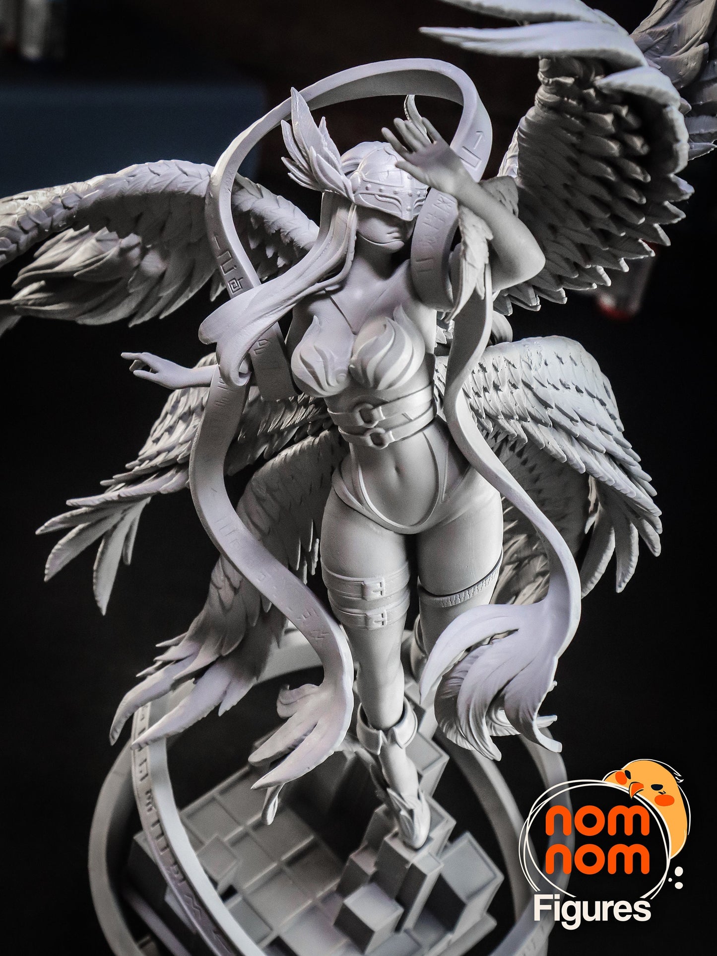 Figurine Angewomon - Digimon [Old model] de chez NomNom Figurines [1/10ème]