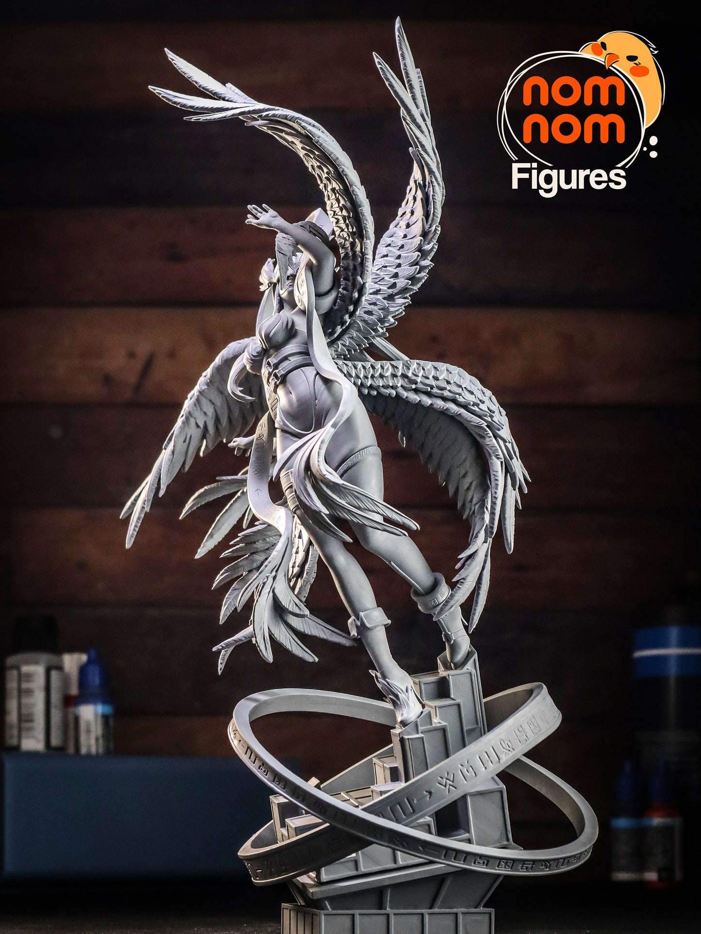 Figurine Angewomon - Digimon [Old model] de chez NomNom Figurines [1/10ème]