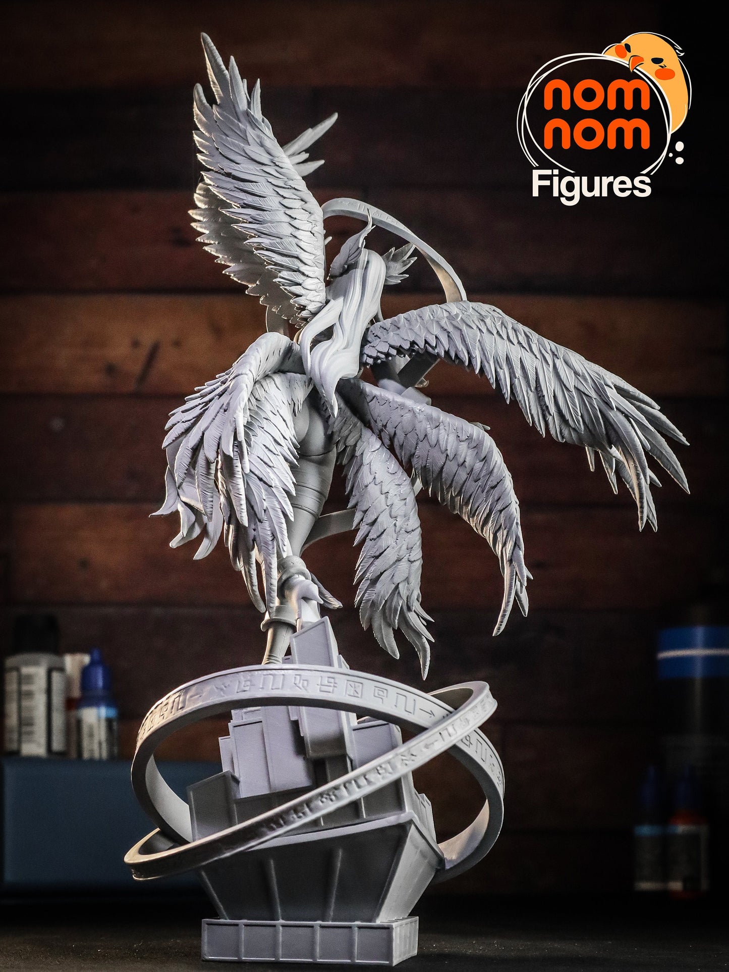 Figurine Angewomon - Digimon [Old model] de chez NomNom Figurines [1/10ème]