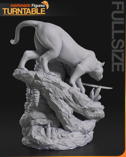 Figurine Drizzt Do_Urden - Baldurs Gate de chez NomNom Figurines [1/10ème]
