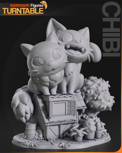 Chibi - Jiji - Kiki_s Delivery Service de chez NomNom Figurines