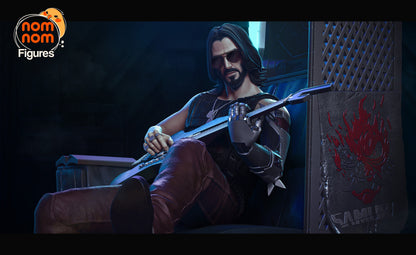 Figurine Johnny Silverhand - Cyberpunk 2077 de chez NomNom Figurines [1/10ème]