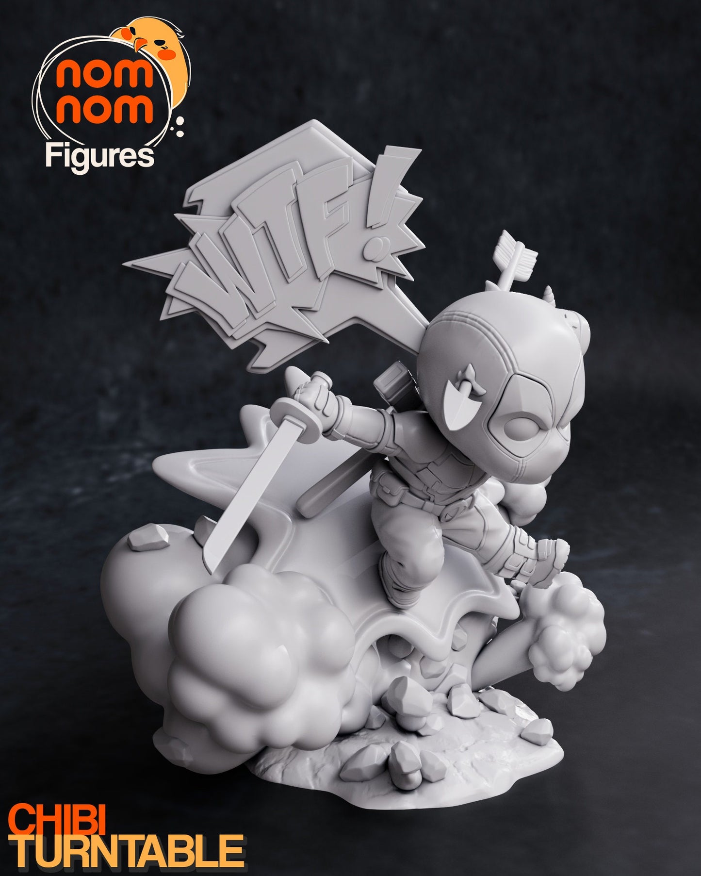 Chibi - Deadpool de chez NomNom Figurines