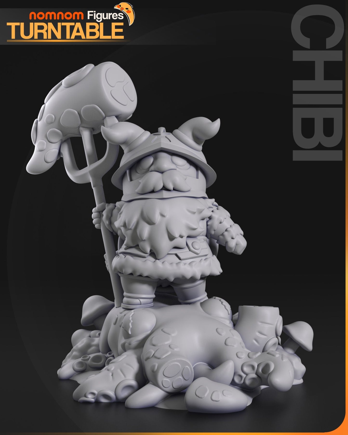 Chibi - Senshi - Dungeon Meshi de chez NomNom Figurines