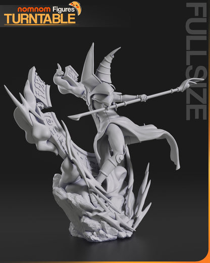 Figurine Dark Magician - Yu-Gi-Oh! de chez NomNom Figurines [75mm // 1/10ème // Buste]