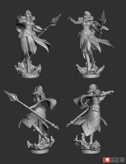 Figurine Jaina de chez NomNom Figurine [75mm // 1/10ème]