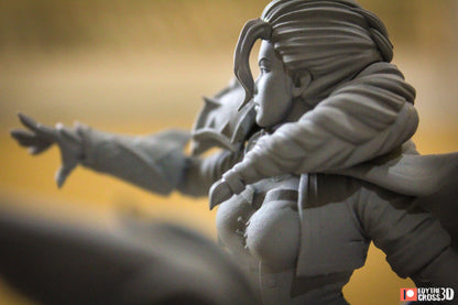 Figurine Jaina de chez NomNom Figurine [75mm // 1/10ème]