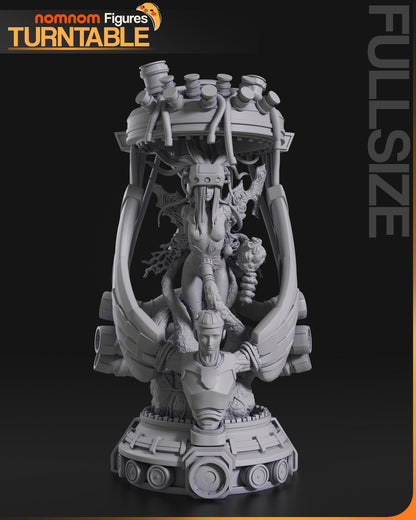 Figurine Jenova - Final Fantasy 7 de chez NomNom Figurines [75mm // 1/10ème // Buste]
