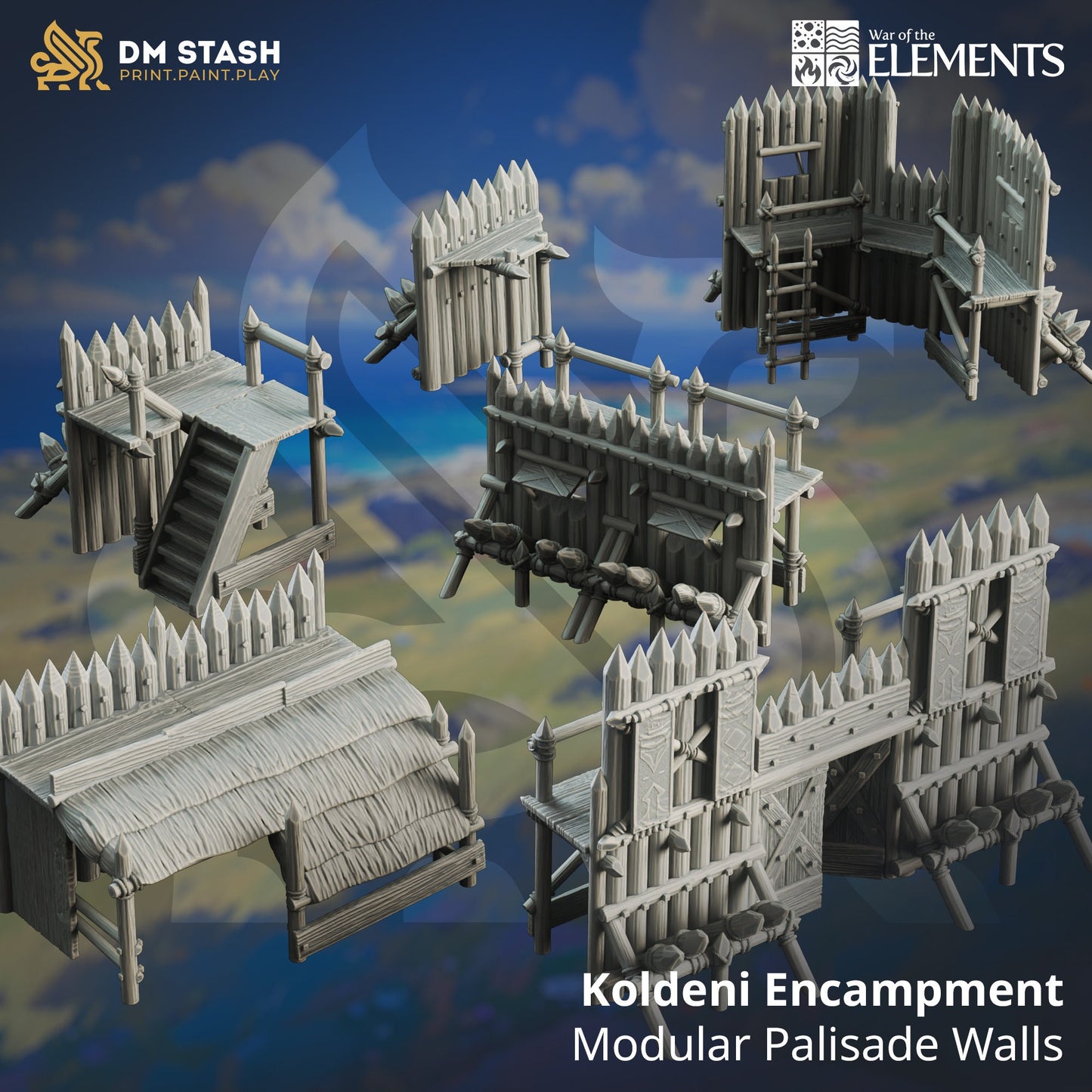 Décors Koldeni Encampment de chez DM Stash