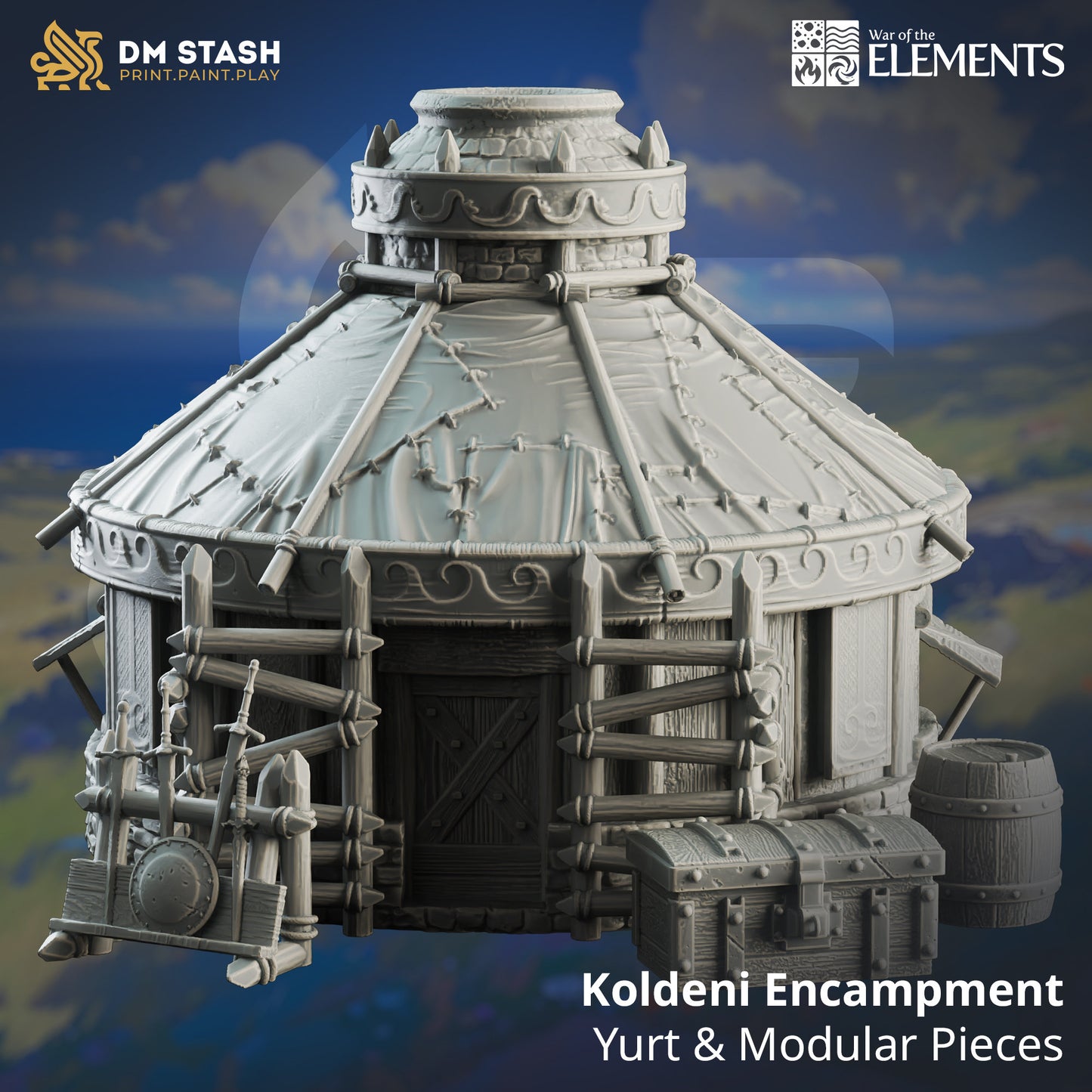 Décors Koldeni Encampment de chez DM Stash