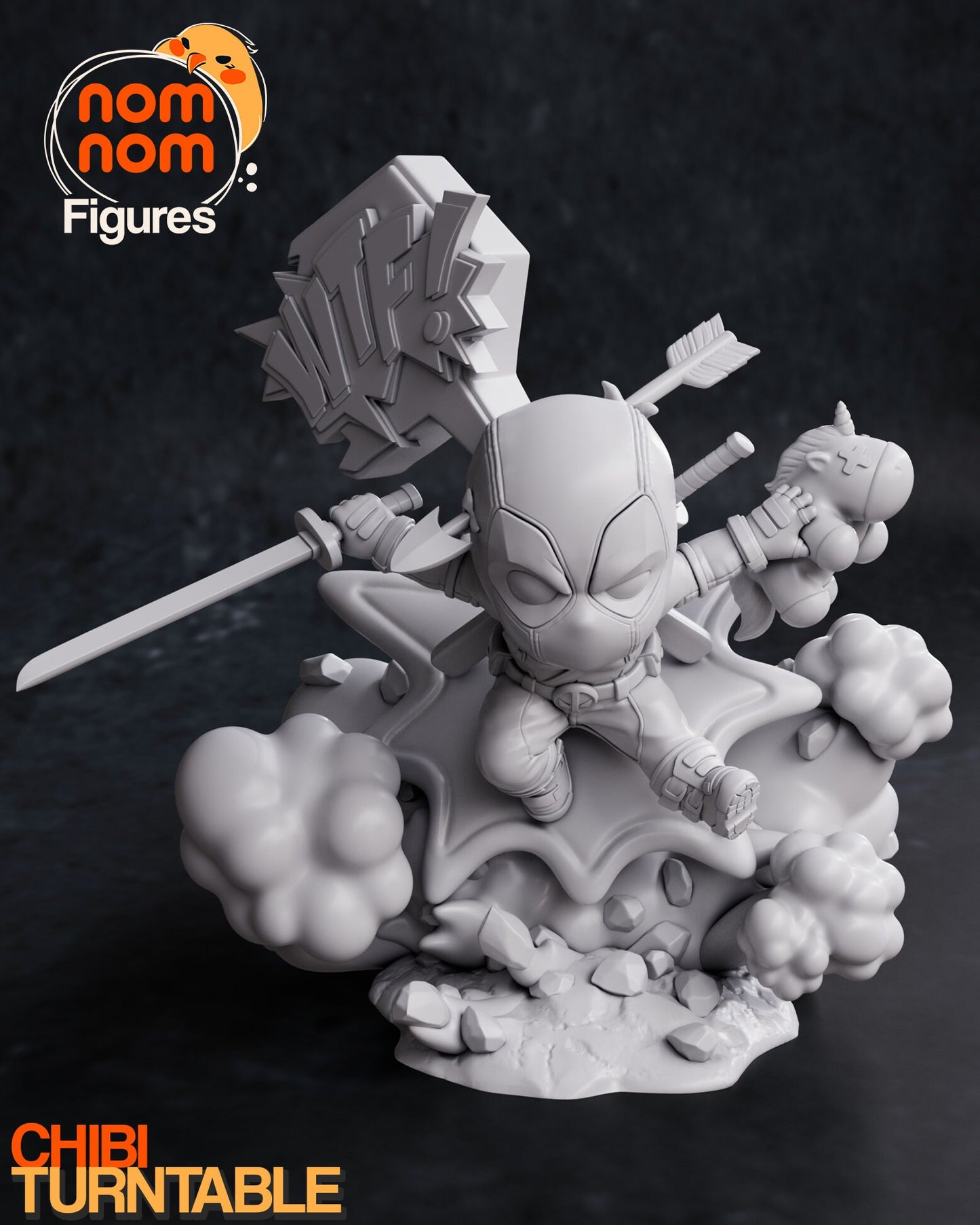 Chibi - Deadpool de chez NomNom Figurines