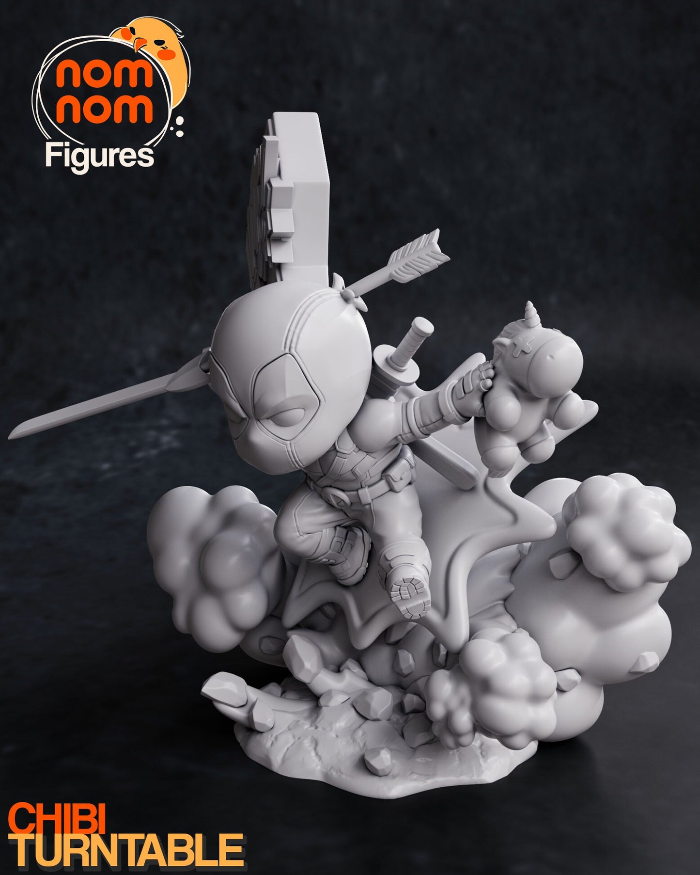 Chibi - Deadpool de chez NomNom Figurines