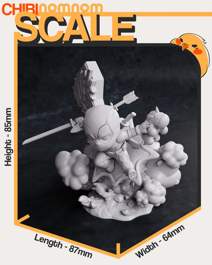 Chibi - Deadpool de chez NomNom Figurines