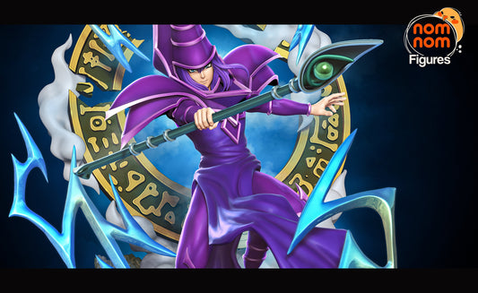 Figurine Dark Magician - Yu-Gi-Oh! de chez NomNom Figurines [75mm // 1/10ème // Buste]